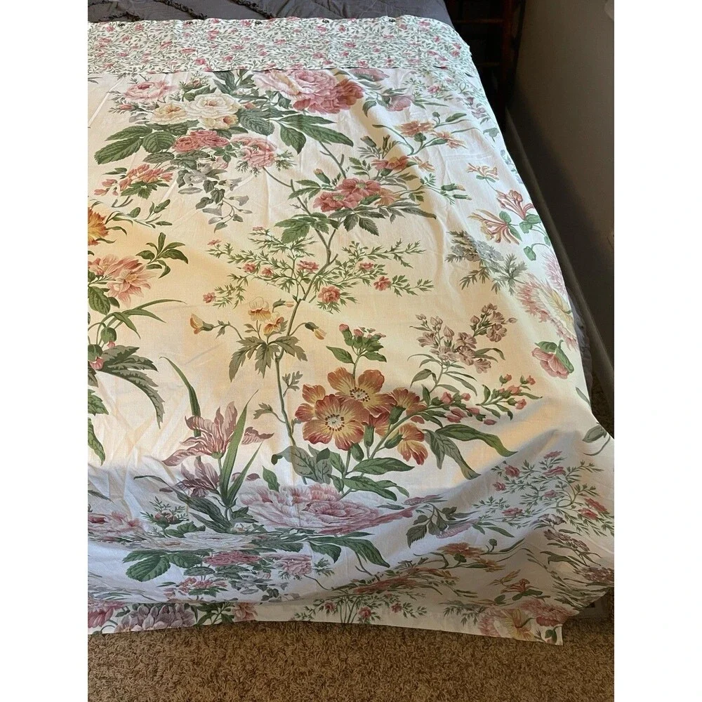 VNTG Martiex Liberty of London Floral Curtain Panel 70x70 Cotton